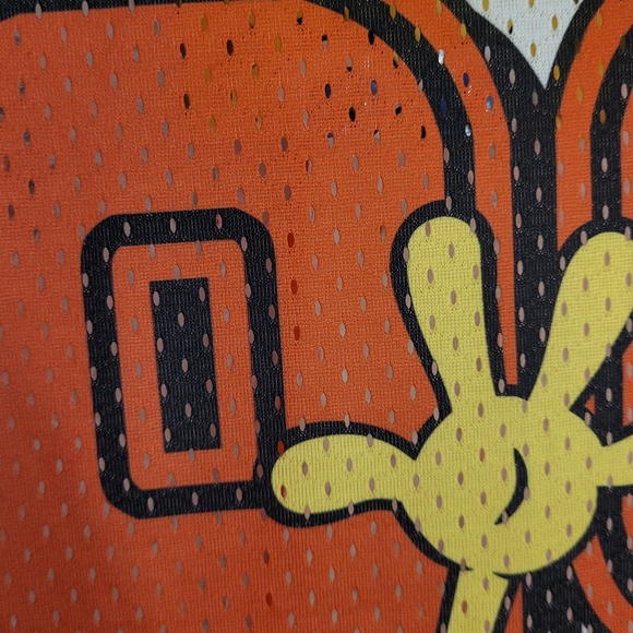 Nickelodeon SpongeBob SquarePants & Friends Baseball Jersey White/Orange Mens 4X - Picture 10 of 11